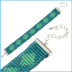 Slide Connector Loom Bracelet